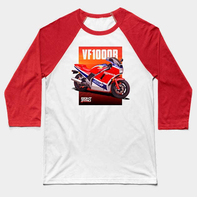 VF1000r Baseball T-Shirt by Retroquarter